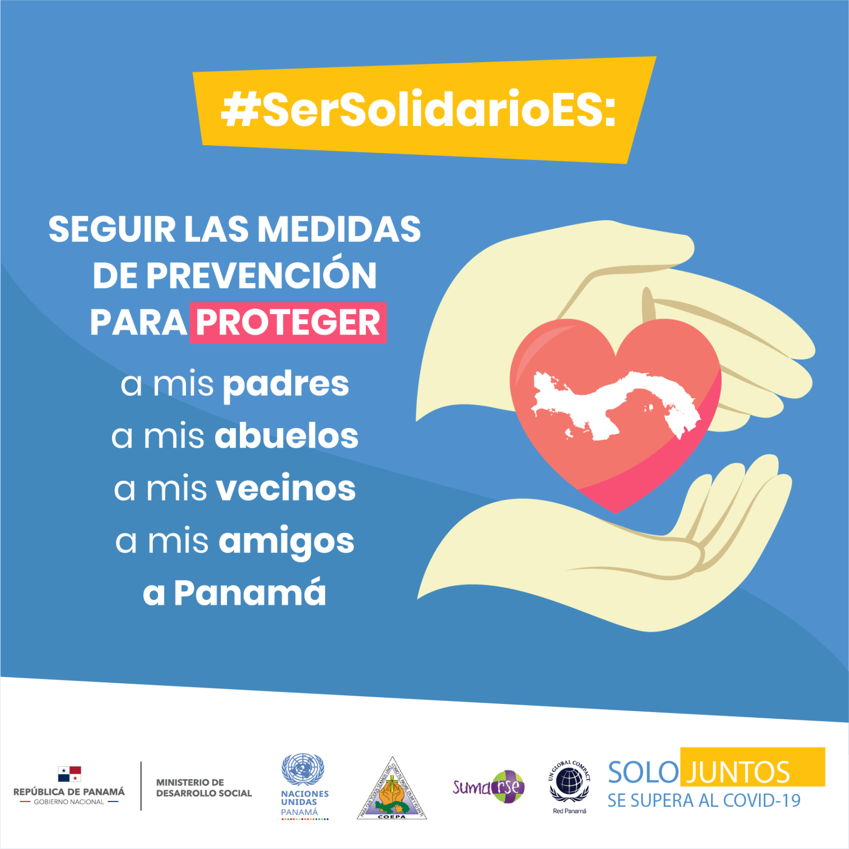 Naciones Unidas En Panama Lanza Campana Ser Solidario Es Para Promover La Adopcion De Medidas De Prevencion Frente Al Covid 19 Naciones Unidas En Panama