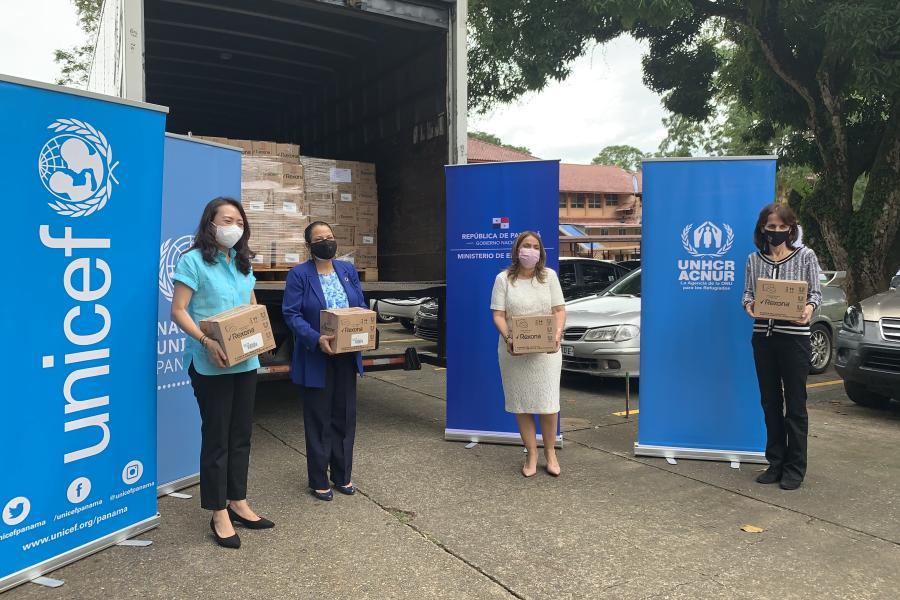 ACNUR Y UNICEF Entregan Insumos Para Apoyar La Preparación Para La ...